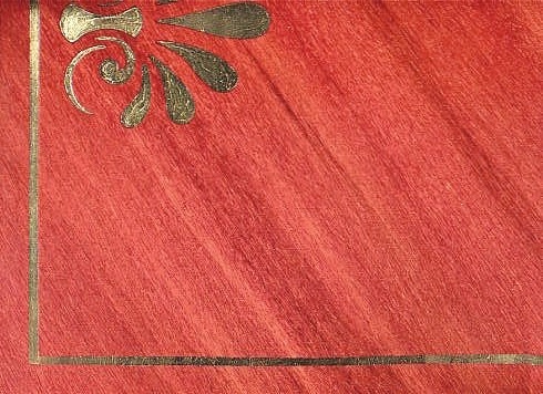 imitation de bois amarante en peinture