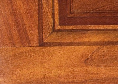 détail d'un faux bois